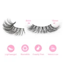 3D Super Natural Looks Strip Lashes - MO2