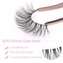 3D Super Natural Looks Strip Lashes - MO2